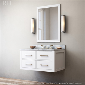HUTTON SINGLE FLOATING VANITY